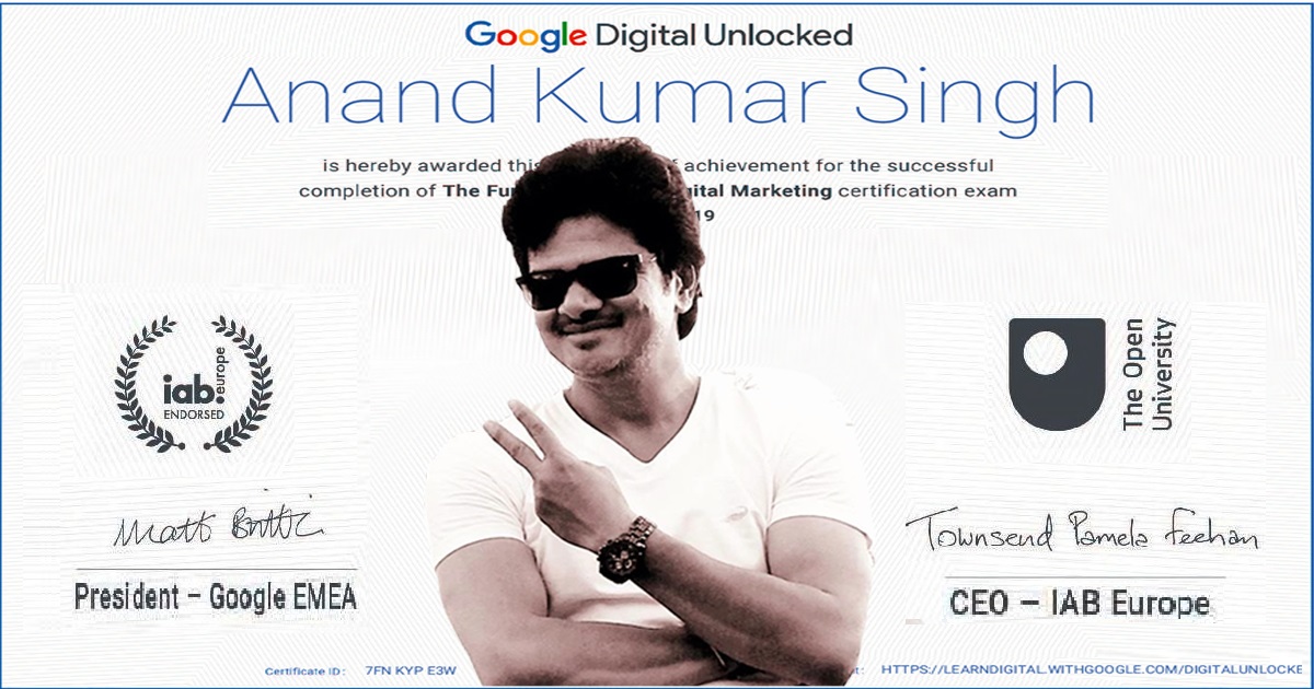 Google Certification For Digital Marketing